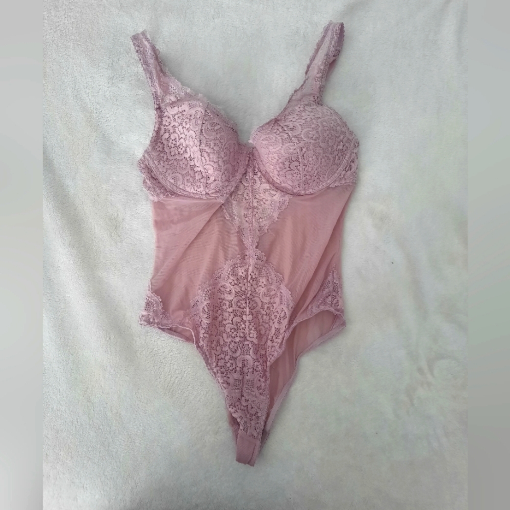 Lavender Lace Bodysuit